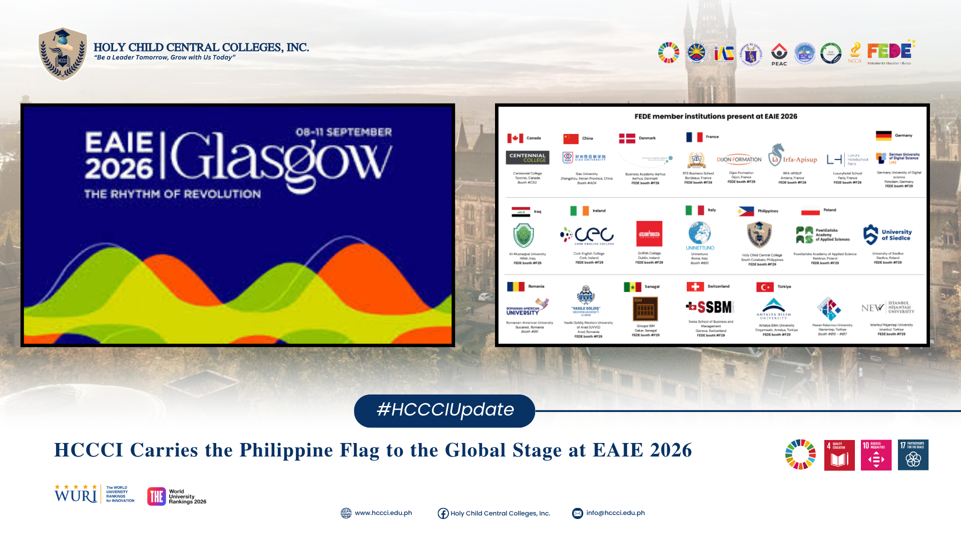 𝐇𝐂𝐂𝐂𝐈 𝐂𝐚𝐫𝐫𝐢𝐞𝐬 𝐭𝐡𝐞 𝐏𝐡𝐢𝐥𝐢𝐩𝐩𝐢𝐧𝐞 𝐅𝐥𝐚𝐠 𝐭𝐨 𝐄𝐀𝐈𝐄 𝟐𝟎𝟐𝟔
