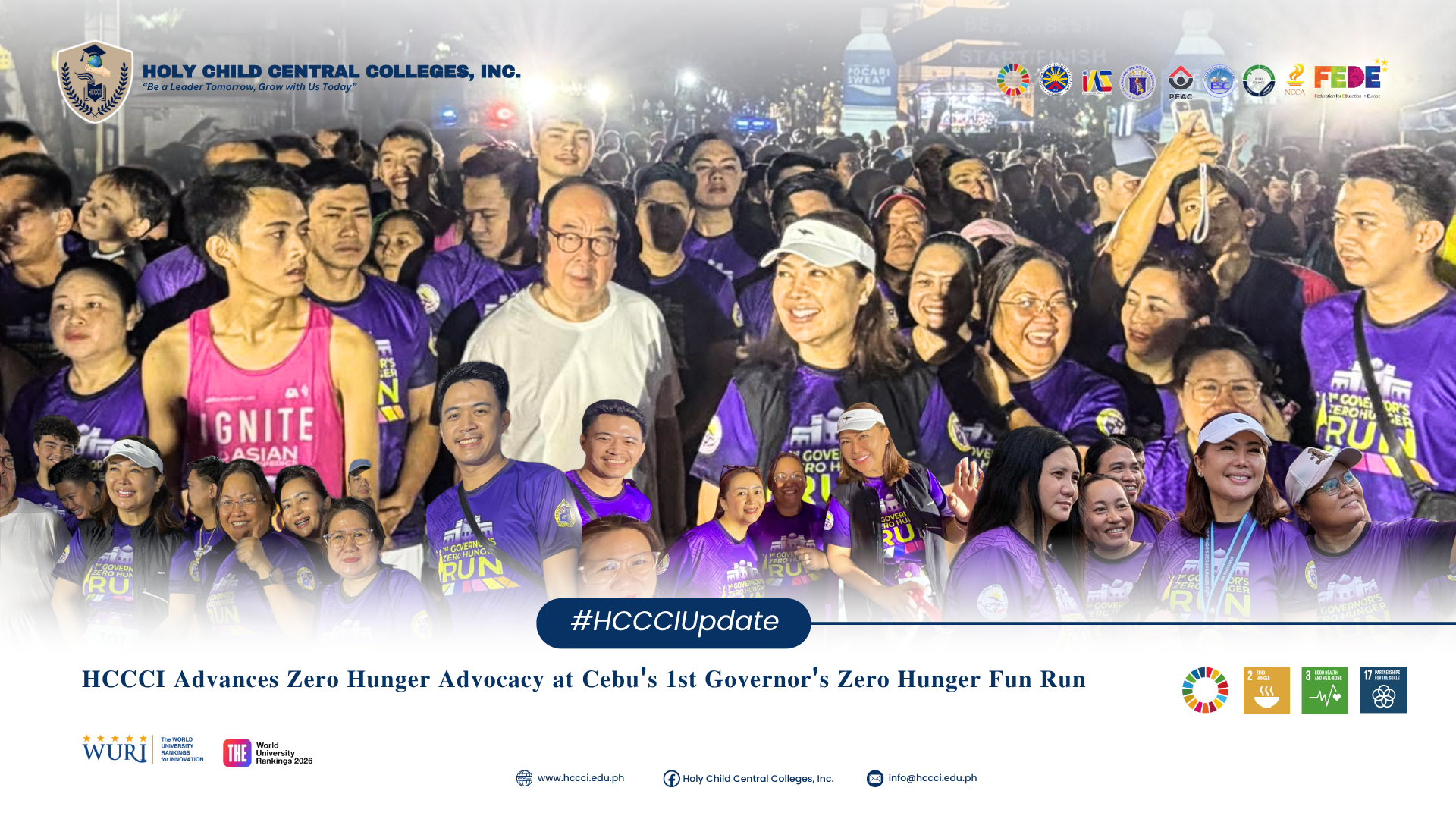 𝐇𝐂𝐂𝐂𝐈 𝐀𝐝𝐯𝐚𝐧𝐜𝐞𝐬 𝐙𝐞𝐫𝐨 𝐇𝐮𝐧𝐠𝐞𝐫 𝐀𝐝𝐯𝐨𝐜𝐚𝐜𝐲 𝐚𝐭 𝐂𝐞𝐛𝐮'𝐬 𝟏𝐬𝐭 𝐆𝐨𝐯𝐞𝐫𝐧𝐨𝐫'𝐬 𝐙𝐞𝐫𝐨 𝐇𝐮𝐧𝐠𝐞𝐫 𝐅𝐮𝐧 𝐑𝐮𝐧