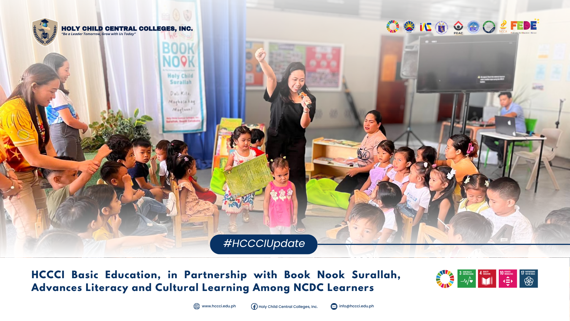 𝐇𝐂𝐂𝐂𝐈 𝐁𝐚𝐬𝐢𝐜 𝐄𝐝𝐮𝐜𝐚𝐭𝐢𝐨𝐧, 𝐢𝐧 𝐏𝐚𝐫𝐭𝐧𝐞𝐫𝐬𝐡𝐢𝐩 𝐰𝐢𝐭𝐡 𝐁𝐨𝐨𝐤 𝐍𝐨𝐨𝐤 𝐒𝐮𝐫𝐚𝐥𝐥𝐚𝐡, 𝐀𝐝𝐯𝐚𝐧𝐜𝐞𝐬 𝐋𝐢𝐭𝐞𝐫𝐚𝐜𝐲 𝐚𝐧𝐝 𝐂𝐮𝐥𝐭𝐮𝐫𝐚𝐥 𝐋𝐞𝐚𝐫𝐧𝐢𝐧𝐠 𝐀𝐦𝐨𝐧𝐠 𝐍𝐂𝐃𝐂 𝐋𝐞𝐚𝐫𝐧𝐞𝐫𝐬