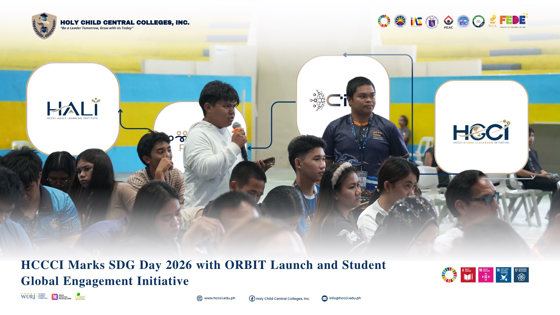 𝐇𝐂𝐂𝐂𝐈 𝐌𝐚𝐫𝐤𝐬 𝐒𝐃𝐆 𝐃𝐚𝐲 𝟐𝟎𝟐𝟔 𝐰𝐢𝐭𝐡 𝐎𝐑𝐁𝐈𝐓 𝐋𝐚𝐮𝐧𝐜𝐡 𝐚𝐧𝐝 𝐒𝐭𝐮𝐝𝐞𝐧𝐭 𝐆𝐥𝐨𝐛𝐚𝐥 𝐄𝐧𝐠𝐚𝐠𝐞𝐦𝐞𝐧𝐭 𝐈𝐧𝐢𝐭𝐢𝐚𝐭𝐢𝐯𝐞