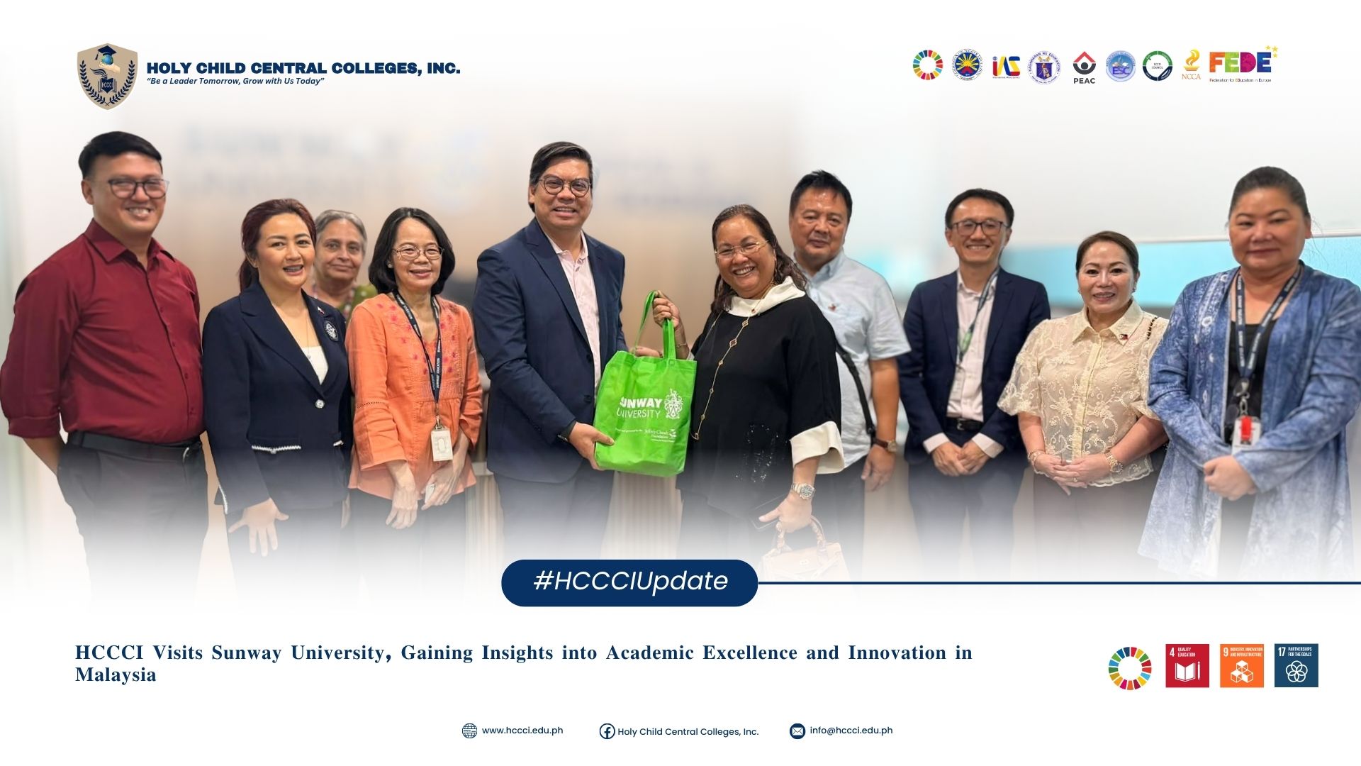 𝐇𝐂𝐂𝐂𝐈 𝐕𝐢𝐬𝐢𝐭𝐬 𝐒𝐮𝐧𝐰𝐚𝐲 𝐔𝐧𝐢𝐯𝐞𝐫𝐬𝐢𝐭𝐲, 𝐆𝐚𝐢𝐧𝐢𝐧𝐠 𝐈𝐧𝐬𝐢𝐠𝐡𝐭𝐬 𝐢𝐧𝐭𝐨 𝐀𝐜𝐚𝐝𝐞𝐦𝐢𝐜 𝐄𝐱𝐜𝐞𝐥𝐥𝐞𝐧𝐜𝐞 𝐚𝐧𝐝 𝐈𝐧𝐧𝐨𝐯𝐚𝐭𝐢𝐨𝐧 𝐢𝐧 𝐌𝐚𝐥𝐚𝐲𝐬𝐢𝐚