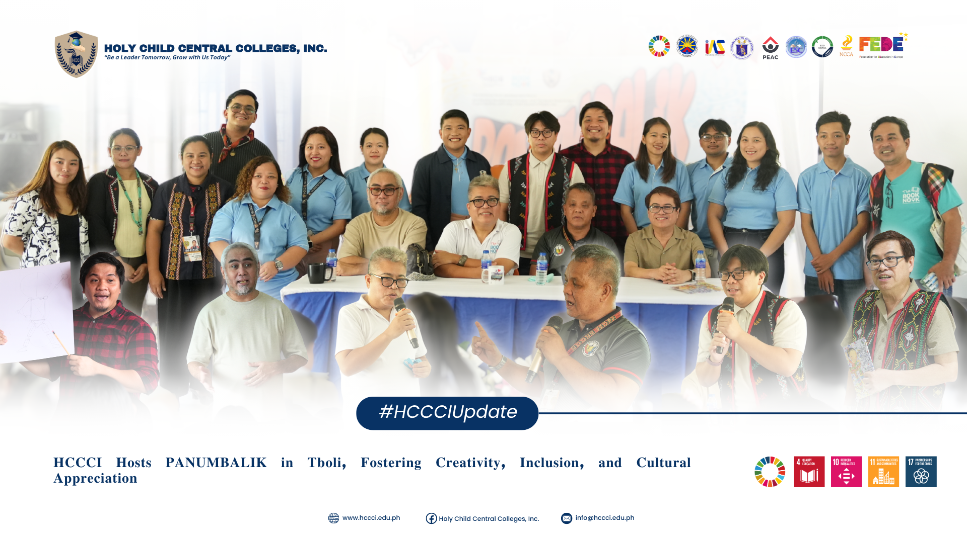 𝐇𝐂𝐂𝐂𝐈 𝐇𝐨𝐬𝐭𝐬 𝐏𝐀𝐍𝐔𝐌𝐁𝐀𝐋𝐈𝐊 𝐢𝐧 𝐓𝐛𝐨𝐥𝐢, 𝐅𝐨𝐬𝐭𝐞𝐫𝐢𝐧𝐠 𝐂𝐫𝐞𝐚𝐭𝐢𝐯𝐢𝐭𝐲, 𝐈𝐧𝐜𝐥𝐮𝐬𝐢𝐨𝐧, 𝐚𝐧𝐝 𝐂𝐮𝐥𝐭𝐮𝐫𝐚𝐥 𝐀𝐩𝐩𝐫𝐞𝐜𝐢𝐚𝐭𝐢𝐨𝐧