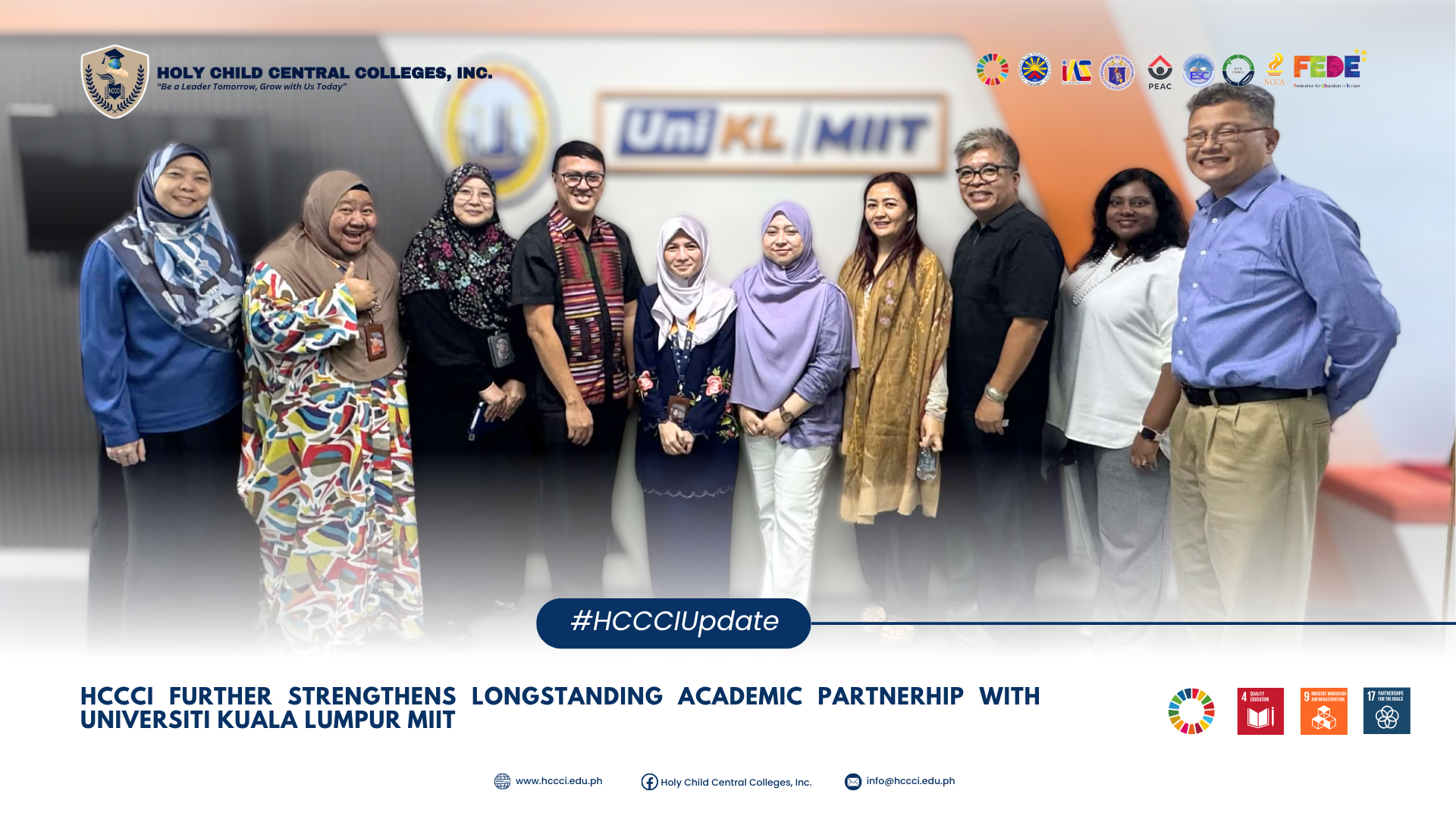 𝐇𝐂𝐂𝐂𝐈 𝐅𝐮𝐫𝐭𝐡𝐞𝐫 𝐒𝐭𝐫𝐞𝐧𝐠𝐭𝐡𝐞𝐧𝐬 𝐋𝐨𝐧𝐠𝐬𝐭𝐚𝐧𝐝𝐢𝐧𝐠 𝐀𝐜𝐚𝐝𝐞𝐦𝐢𝐜 𝐏𝐚𝐫𝐭𝐧𝐞𝐫𝐬𝐡𝐢𝐩 𝐰𝐢𝐭𝐡 𝐔𝐧𝐢𝐯𝐞𝐫𝐬𝐢𝐭𝐢 𝐊𝐮𝐚𝐥𝐚 𝐋𝐮𝐦𝐩𝐮𝐫 𝐌𝐈𝐈𝐓