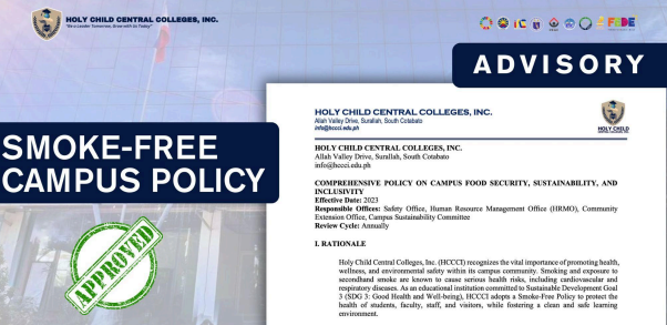 𝐇𝐂𝐂𝐂𝐈 𝐒𝐭𝐫𝐞𝐧𝐠𝐭𝐡𝐞𝐧𝐬 𝐂𝐨𝐦𝐦𝐢𝐭𝐦𝐞𝐧𝐭 𝐭𝐨 𝐇𝐞𝐚𝐥𝐭𝐡 𝐚𝐧𝐝 𝐒𝐮𝐬𝐭𝐚𝐢𝐧𝐚𝐛𝐢𝐥𝐢𝐭𝐲 𝐰𝐢𝐭𝐡 𝐍𝐞𝐰 𝐒𝐦𝐨𝐤𝐞-𝐅𝐫𝐞𝐞 𝐂𝐚𝐦𝐩𝐮𝐬 𝐏𝐨𝐥𝐢𝐜𝐲 13