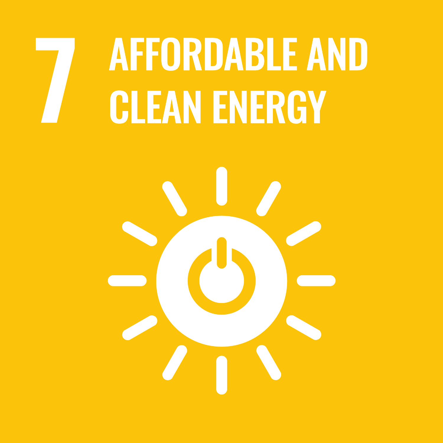 Affordable and Clean Energy icon